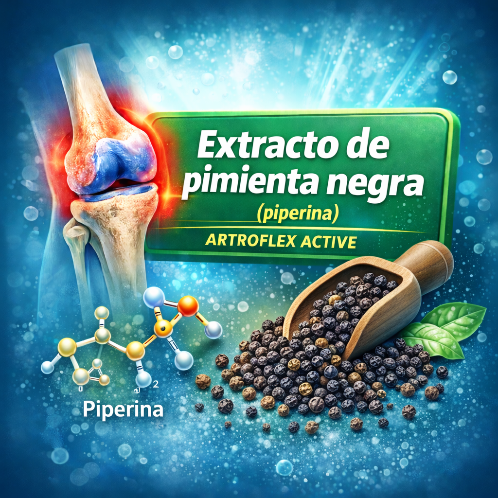 Piperina pimienta negra ArtroFlex ACTIVE